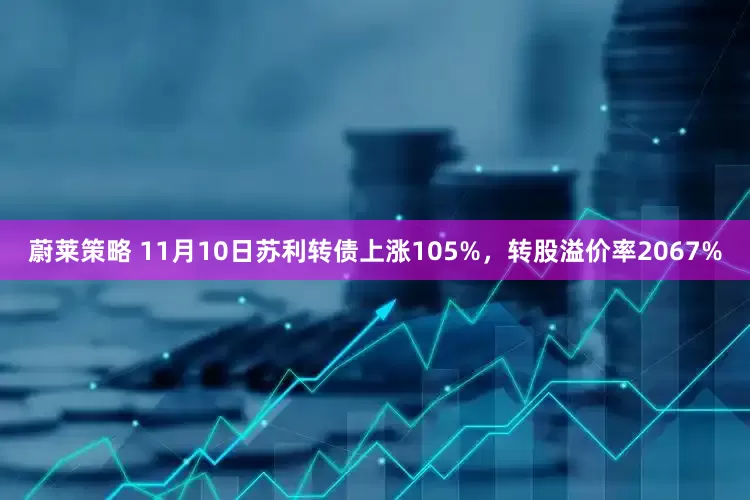 蔚莱策略 11月10日苏利转债上涨105%，转股溢价率2067%